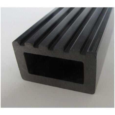Lambourde terrasse bois composite - Coloris - Noir, Epaisseur - 3cm, Largeur - 5 cm, Longueur - 200 cm