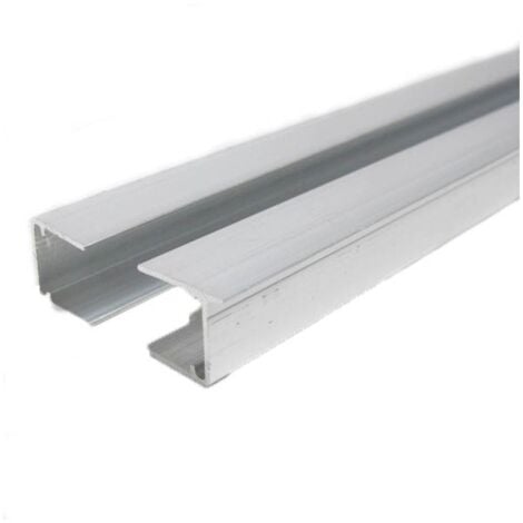 Profil d'obturation couverture polycarbonate L 98 cm ( x 2 pièces) - Coloris - Aluminium, Epaisseur - 16 mm, Longueur - 98 cm