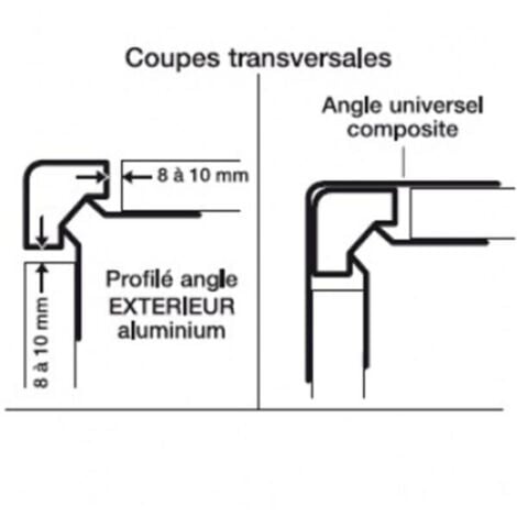 Profil d'angle bois composite pour bardage - Coloris - Brun rouge, Epaisseur - 6 cm, Largeur - 6 cm, Longueur - 270 cm