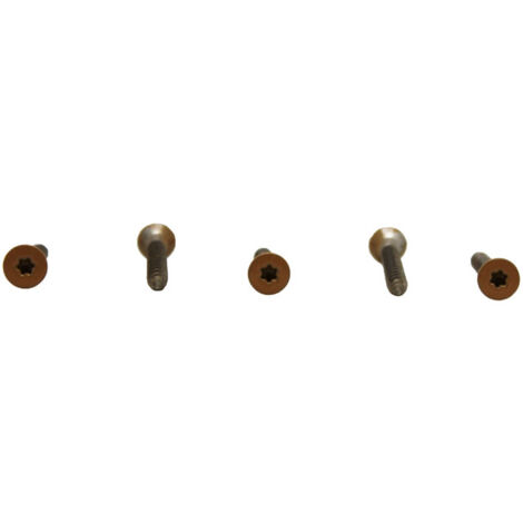 Vis à tête laquée L 3cm (x100) pour bardage - Coloris - Beige clair, Longueur de la vis - 30 mm