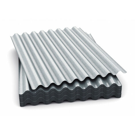 Plaque acier Eco grise Bacacier - 200 x 100 cm (vendue à la plaque)