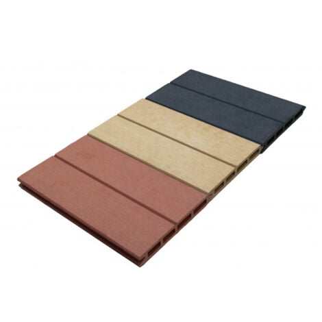 Lame de clôture bois composite L 148 cm / l 15.6 cm / E 19 mm - Coloris - Beige clair, Epaisseur - 19 mm, Largeur - 15.6 cm, Longueur - 148 cm