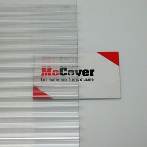 Plaque polycarbonate alvéolaire 10mm - Coloris - Translucide, Largeur - 98 cm, Longueur - 2 m