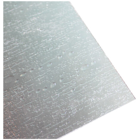 verre synthétique aspect bulles - Coloris - Translucide, Epaisseur - 2.5 mm, Largeur - 100 cm, Longueur - 100 cm