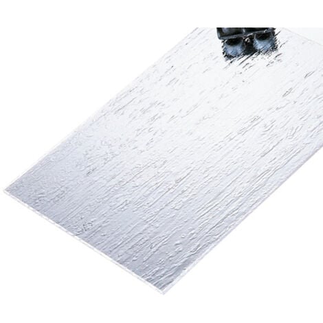 Verre synthétique translucide cyrus - Coloris - Translucide, Epaisseur - 2.5 mm, Largeur - 100 cm, Longueur - 50 cm, Surface couverte en m² - 0.5