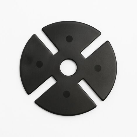 Cale amortisseur anti bruit 97 mm pour plot à l'unité McCover - Coloris - Noir