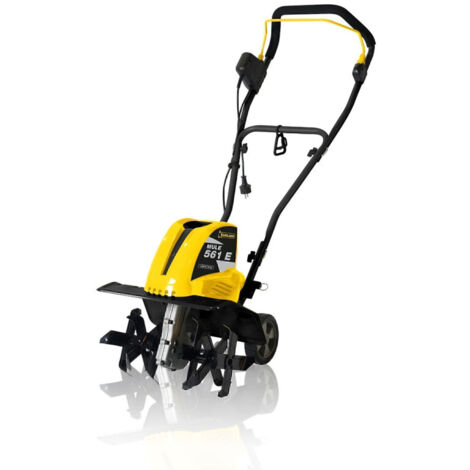 Garland – Motobineuse électrique 1050W – 6 fraises de 23 cm – Largeur de travail 40 cm – Guidon pliable sans outil – Pour terrains accidentés (1/5)