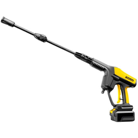 Garland – Nettoyeur haute pression électrique 110 bars – Débit 390 L/h – Tuyau 5 m – Léger 4,8 kg – Fonction auto-aspirante – IPX5 (1/5)