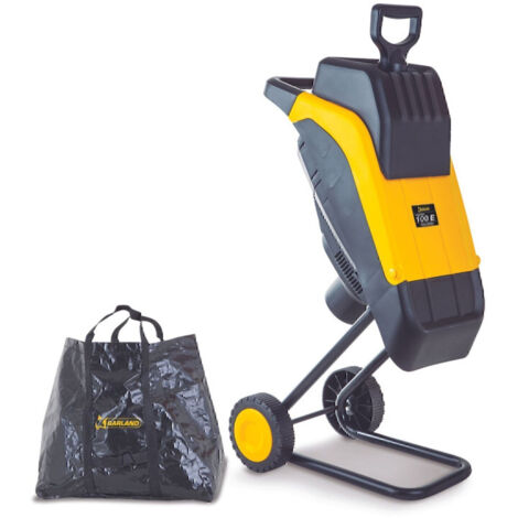 Broyeur de végétaux électrique GARLAND CHIPPER 100E-V20 - Coloris - Jaune (1/5)