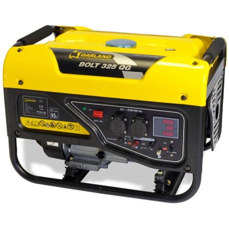 Générateur essence GARLAND BOLT 325QG-V17 - Coloris - Jaune (1/4)