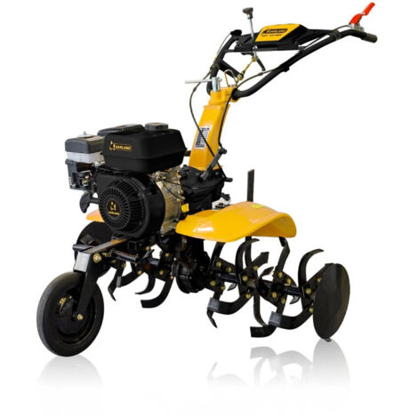 Garland – Motobineuse thermique 223cc 7,38ch – Largeur de travail 1000mm – Guidon réglable – Roues pneumatiques incluses