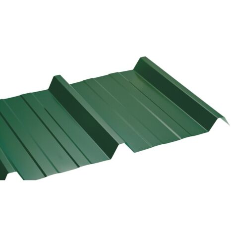 Bac acier laquée 1045 63/100 - Coloris - Vert 6009, Largeur - 105 cm, Longueur - 300 cm