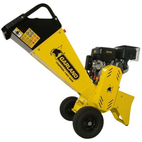 Broyeur de végétaux thermique GARLAND CHIPPER 1480 QGW-V23 - Coloris - Jaune (1/5)