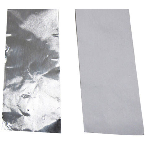 Ruban adhésif plein en aluminium L 5 ml - Coloris - Aluminium, Epaisseur - 32 mm, Longueur - 5 m
