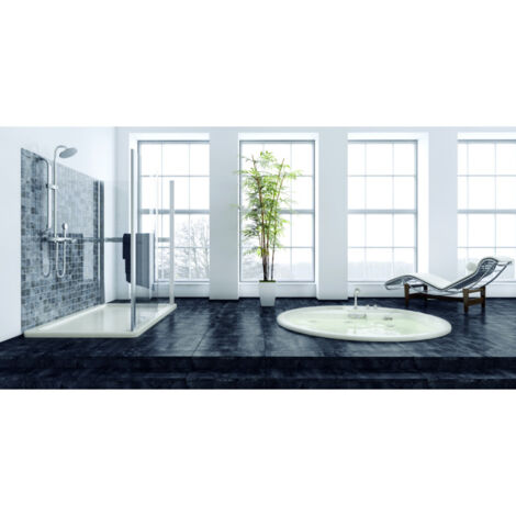 Dalle SPC sols et murs en paquet de 10 dalles de 305X610X4MM (1,86 m²) - Coloris - Pierre noire