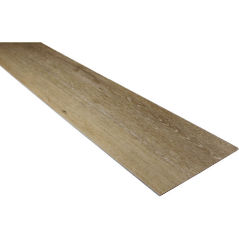 Mccover – Sol SPC haute résistance clipsable cèdre patiné 1,95 m² – Couche d'usure 0,5 mm – Épaisseur 5 mm – Largeur 228 mm – Longueur 1222 mm (1/4)