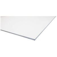 Plaque PVC expansé blanc - Coloris - Blanc, Epaisseur - 3 mm, Largeur - 50 cm, Longueur - 100 cm, Surface couverte en m² - 0.5