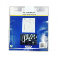 Kit de fixation pour bac acier 1045 (vis L 100 x diam 6 mm) - Coloris - Gris anthracite RAL 7016