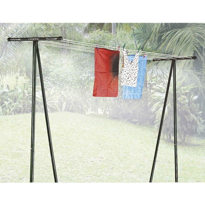 Wäscheständer für den Außenbereich 4 Leinen Ribiland