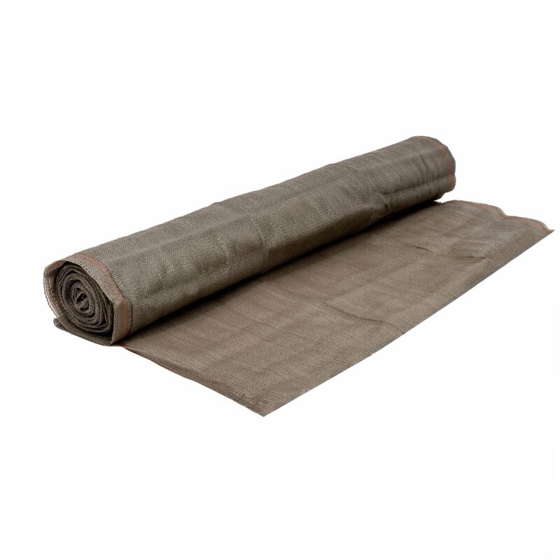WERKA PRO Sichtschutz – 1 X 10 M, 150 G/m², Polyethylen Geflochten, 85% Blickdicht, Farbe Taupe