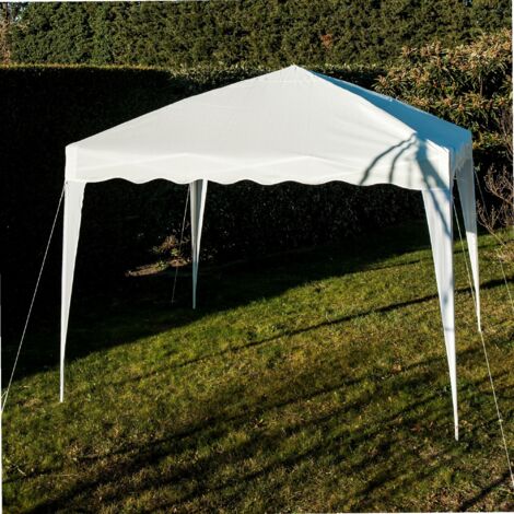 WERKA PRO Faltzelt 3x3 Meter – Grünes Partyzelt, Einfach Aufzubauen, Wasserdicht, Inkl. Transporttasche