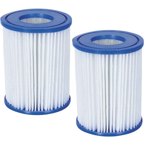 Packung mit 2 Bestway-Filterpatronen für Schwimmbadfilter  dacron I (1/10)