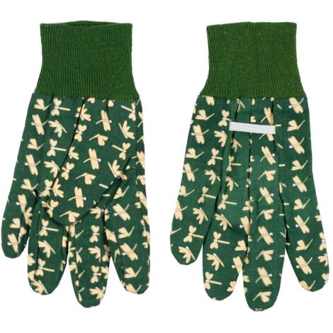 Kinder Gartenhandschuhe (3–6 Jahre) – Latexbeschichtete Handfläche, Rutschfest & Wasserabweisend – Gestricktes Innenfutter, Grün – 1 Paar