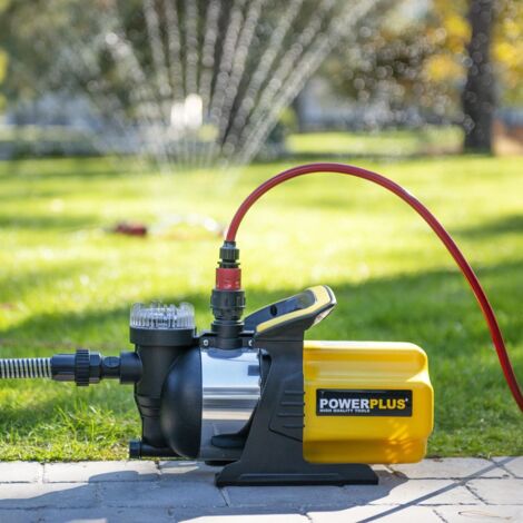 PowerplusPumpe mit Vorfilter 1000w