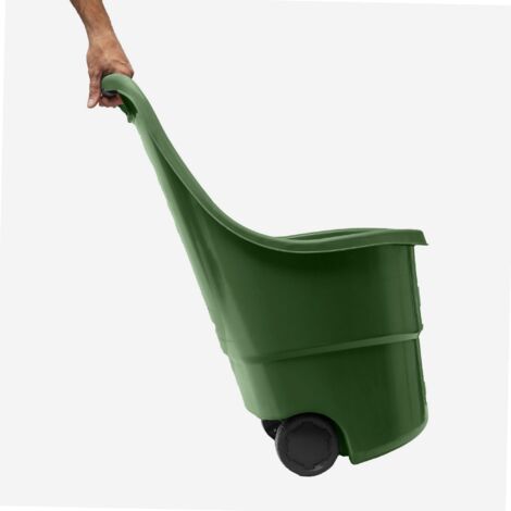 WERKA PRO Schubkarre Aus Verzinktem Stahl – 65 L, 200 Kg Tragkraft, Mit Luftrad, 128x63x61 Cm