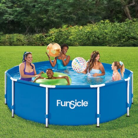 Rundes aufblasbares Schwimmbad Funsicle Activity Pool Ø 3,05m x h 76cm