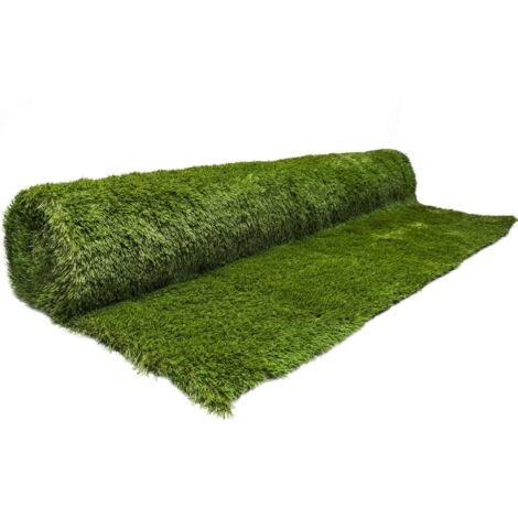 Kunstgras 4 cm WERKA PRO 100% recycelbar als Rolle 180 cm breit  1,8 x 5 m (ca. 9 m²)