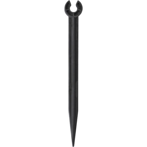 MUXYH Metallpfähle Für Hofschilder – 40 Cm Lang, 0,8 Cm Dick, Verzinkt, Inkl. Edelstahl-Schrauben & Werkzeug