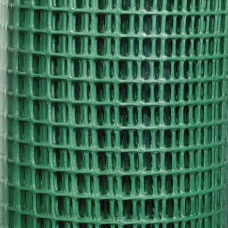 Grün Kunststoffgitter 9x9 mm  Größe 1 x 5 m