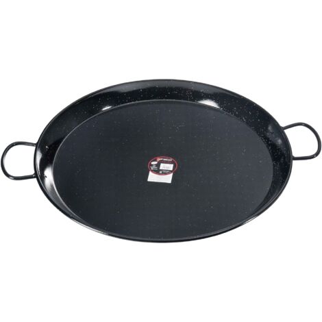 Paellaplatte aus Emaille-Metall Ø 70 cm