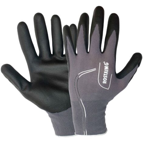 Handschuhe für alle Arbeiten schwarz/grau T: 9/10
