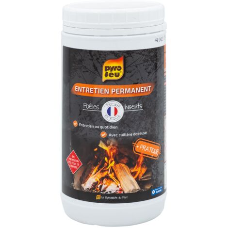 Schornsteinreinigung Saison  Holz, Kohle, Heizöl  Pyrofeu 800g