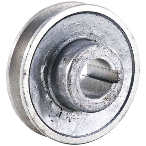 Aluminium Riemenscheibe 80 mm Bohrung 24 mm
