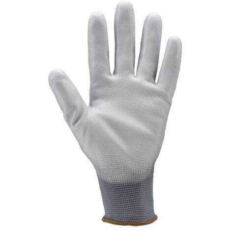 Graue Präzisionshandschuhe  T 9