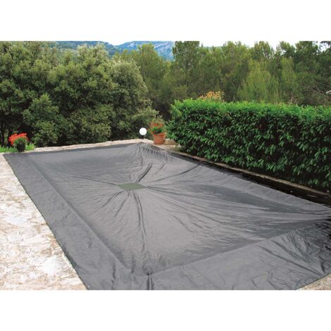 Schutzplane 140g/m2 für rechteckigen Pool  4 x 5 m