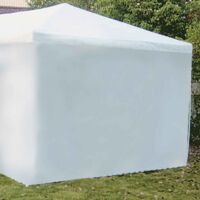 Seite des weißen Zeltwand 2,9 m x h 1,90 m