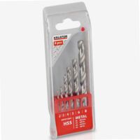 Satz mit 6 HSS-Bohrern 2-3-4-5-6-8 mm krt012001 kreator