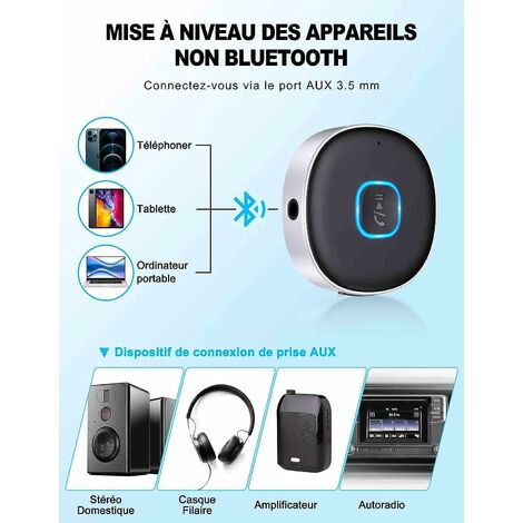 J33 Bluetooth-Empfänger, Auto-Audio-Verstärker, Kopfhörer-Aux, dedizierter  drahtloser Bluetooth-Audio-Konverter-Adapter