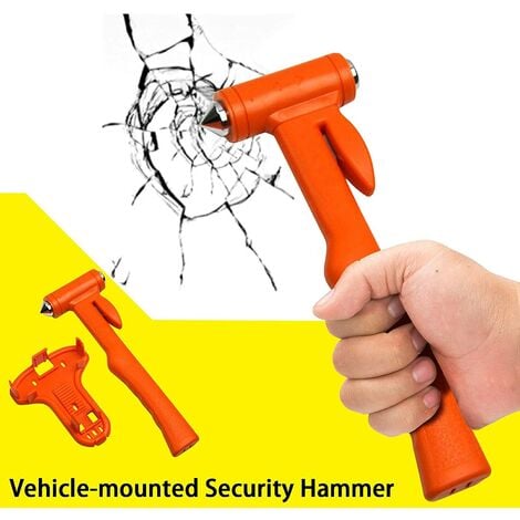 Auto-Sicherheitshammer-Notausstiegswerkzeug, 2-in-1-Notfallwerkzeug