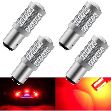 Rot 1157 BAY15D P21 / 5W 5630 33SMD Auto LED Birnen Canbus 900LM