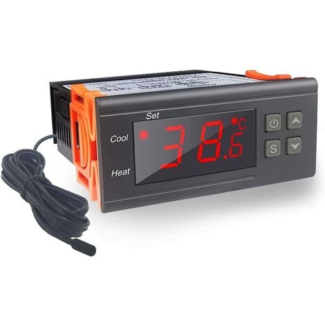STC1000 Temperaturregler, AC 220 V, Doppelrelais, digitaler