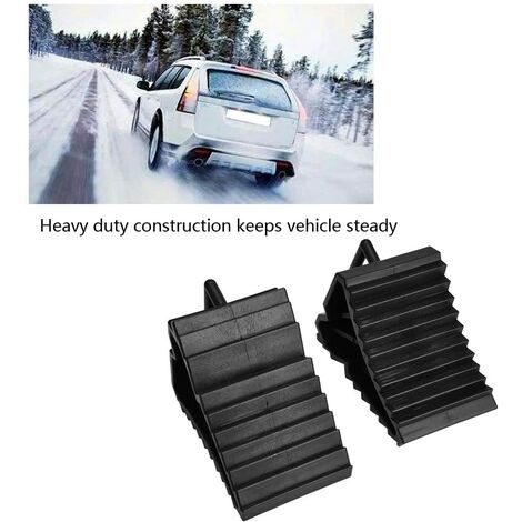 Stück ABS Radkeil Heavy Duty Auto Anti-Rutsch-Block Reifen Slip Blocker  Radausrichtungsblock