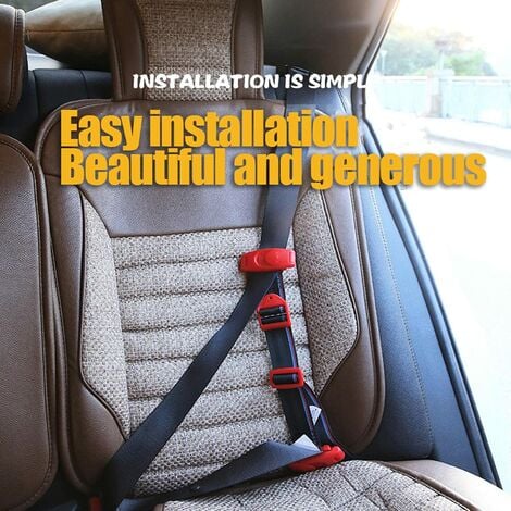 Autositz-Sicherheitsgurt, bequeme Befestigungsvorrichtung, Nackengurt für  Kinder, Babys und Kleinkinder (2 Stück)