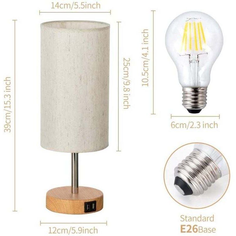 Lampada Da Comodino Vintage USB Dimmerabile – Mini Luce Notturna Ricaricabile Per Camera Da Letto, Luce Calda E Decorativa | Ipetboom