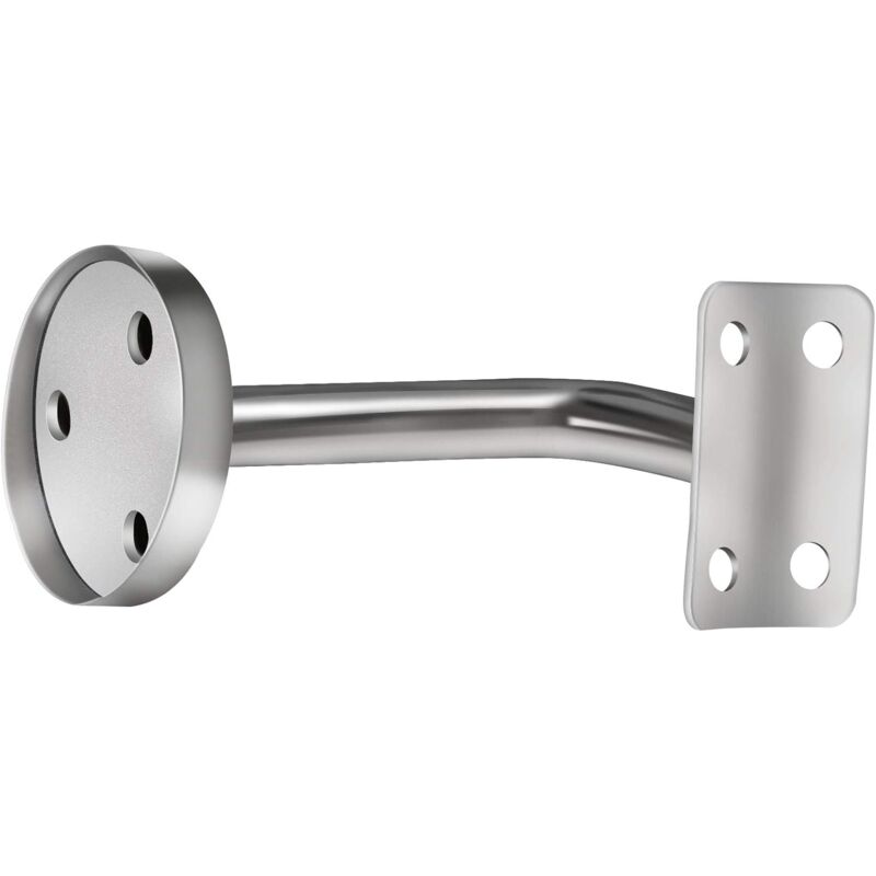 4 Staffe Per Corrimano In Ghisa Nera - Stile Antico, Per Scale In Legno, Con Viti Incluse