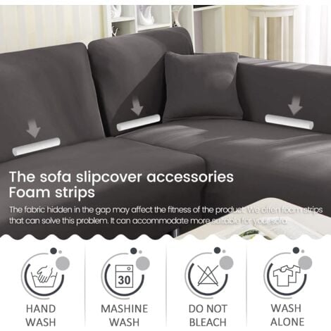 Copridivano Angolare Elasticizzato Copridivano In Pezzi Con